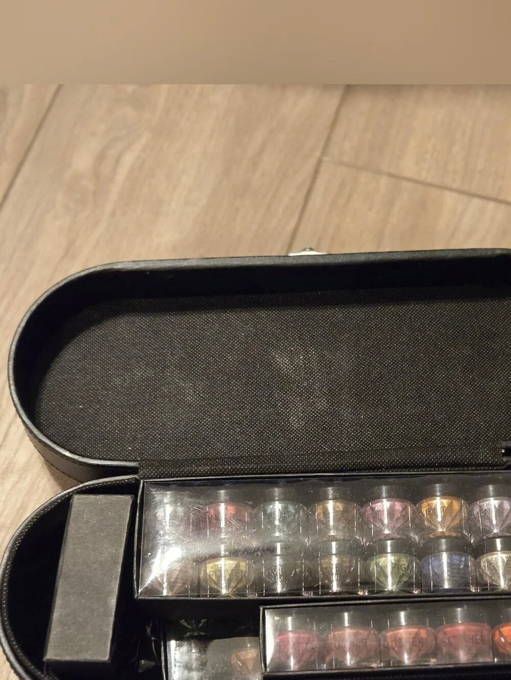 Younique Black Embossed Women's Makeup, Seller Startup Kit..